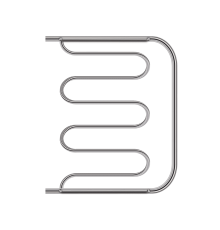 Полотенцесушитель водяной Primoclima Astra Л water Inox 600x500 мм PCAstraЛWInox6050