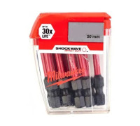 Бита Milwaukee SHOCKWAVE PH2 50 мм набор 10 шт 4932430855
