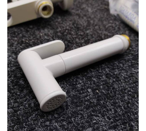 Гигиенический душ Gattoni RT010BO со встроенным смесителем белый матовый RT010BO