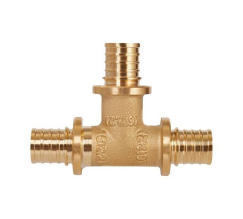 Тройник аксиальный равнопроходной Hoobs 16x2.2 мм HB-PEXTS-162216