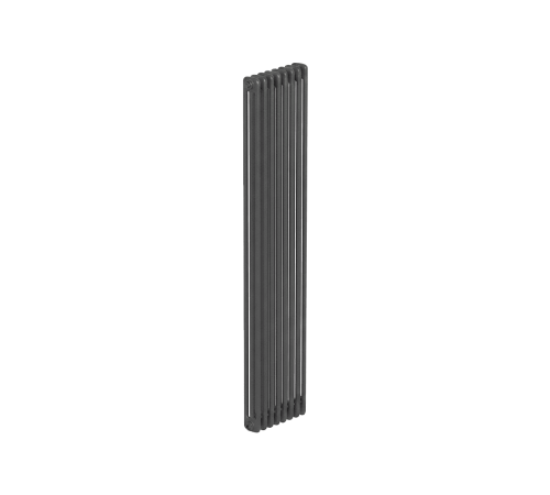 Радиатор трубчатый RIFAR TUBOG 3180 8 секций боковое подключение Титан TUB 3180-08-TI