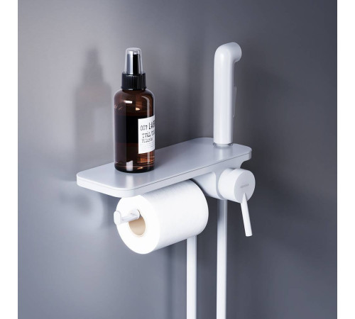 Смеситель встраиваемый AM.PM Jupiter с гигиеническим душем и полкой 773500200