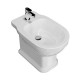 Биде напольное Kerama Marazzi Pompei 1 отверстие белый глянцевый PO.bidet.01