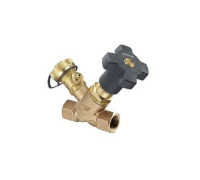 Вентиль с косой врезкой Oventrop Aquastrom F Ду 25 бронза 1050308