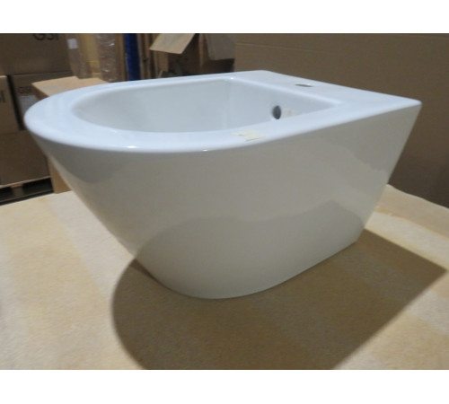 Биде подвесное GSI Kube X 500x360 мм с отверстием под смеситель без крепежа 9464111