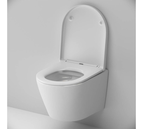 Унитаз подвесной AM.PM Spirit V2.0 FlashClean с сиденьем микролифт C741701SC