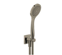 Душевой гарнитур Gessi Emporio Shower с выводом воды шлангом 1.5 м и лейкой Finox Brushed Nickel 47323#149