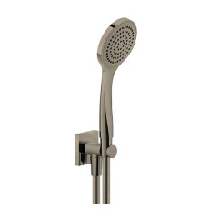 Душевой гарнитур Gessi Emporio Shower с выводом воды шлангом 1.5 м и лейкой Finox Brushed Nickel 47323#149