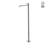 Смеситель для раковины напольный Newform X-STEEL 316 излив 280 мм наружная часть INOX 69618EX.50.050