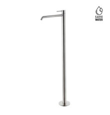 Смеситель для раковины напольный Newform X-STEEL 316 излив 280 мм наружная часть INOX 69618EX.50.050