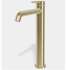 Смеситель для раковины FIMA Carlo Frattini Snap высокий шампань брашированная F3111HHS