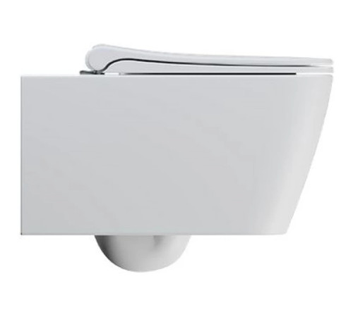 Унитаз подвесной безободковый GSI Nubes 550x350 мм белый матовый 9615FR509