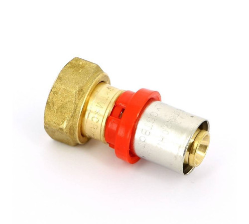 Муфта пресс с накидной гайкой Tiemme 16x1/2 плоское уплотнение 1650034