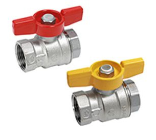 Кран шаровой Giacomini R851 3/4 ВВ ручка-бабочка R851X024