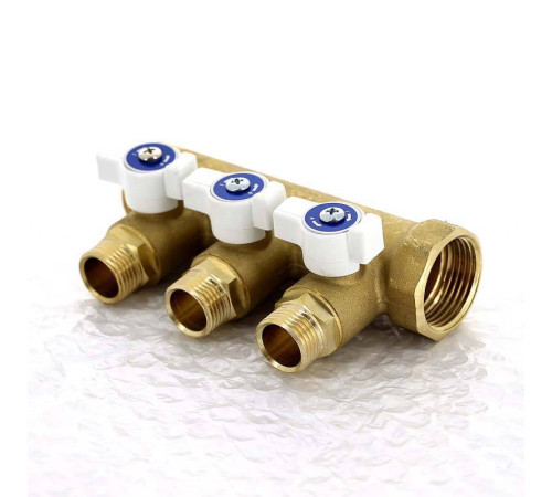 Коллектор Uni-Fitt 1 НВ 3 выхода 1/2 Н 40 мм 424G4230