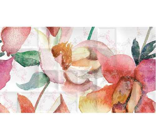 Декор панно Ceradim Florance A 25х45 см КПН16FloranceA