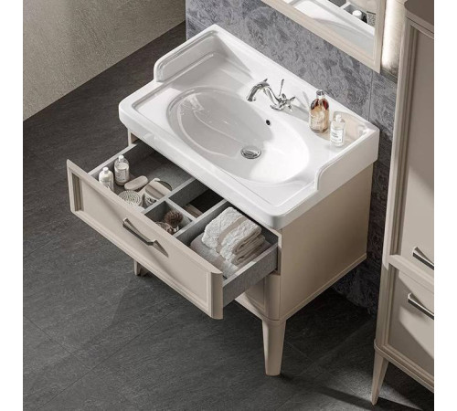 Раковина Kerama Marazzi Pompei 80х50х26.5 см подвесная мебельная белый глянцевый PO.wb.80