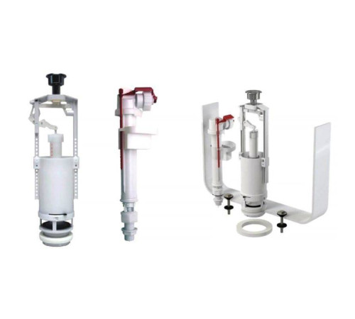 Выпускной комплект Alcaplast со стоп-кнопкой и впускным механизмом A18 3/8 хром SA2000SK 3/8