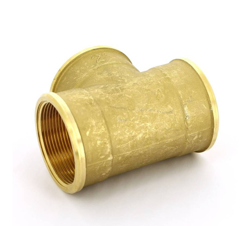 Тройник латунный Tiemme 2 ВР 1500120