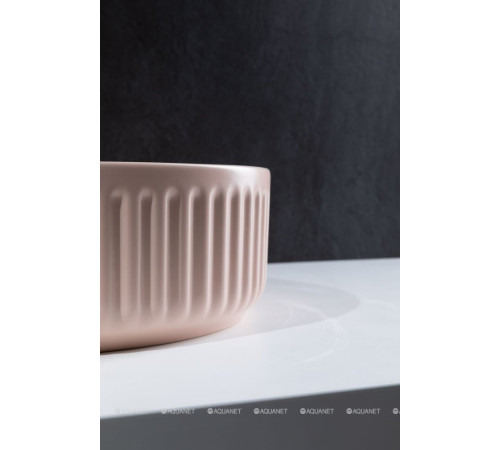 Раковина накладная Allen Brau Fantasy Line Ø360 мм розовый 4.11032.SM