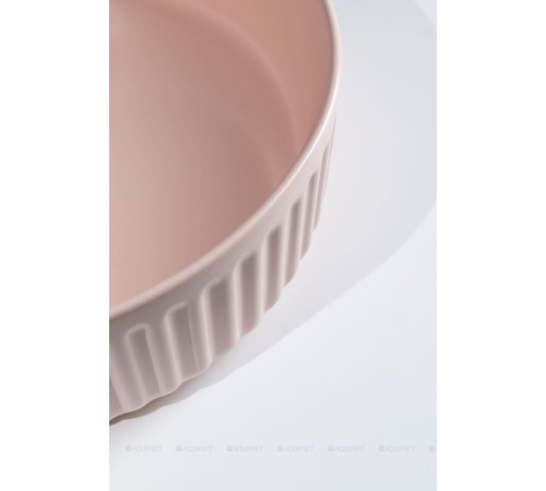 Раковина накладная Allen Brau Fantasy Line Ø360 мм розовый 4.11032.SM