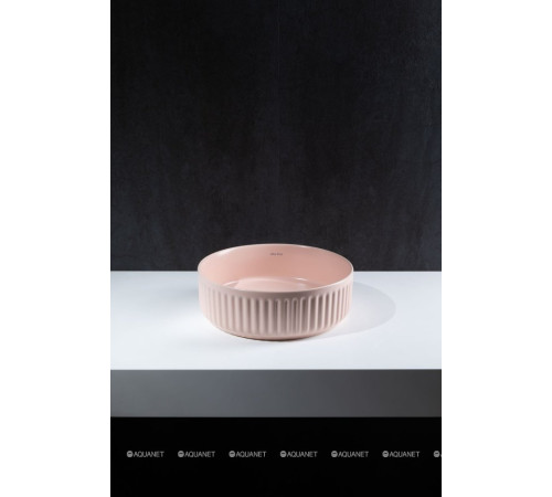 Раковина накладная Allen Brau Fantasy Line Ø360 мм розовый 4.11032.SM