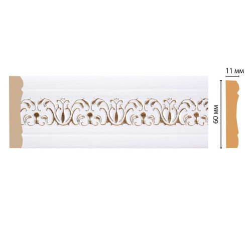 Молдинг DECOMASTER 164-118 ДМ 59х11х2400 мм 164-118 ДМ