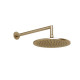 Верхний душ настенный Gessi Anello Ø 25 см Warm Bronze Brushed PVD 63348#726