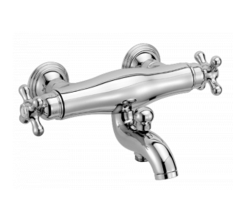 Смеситель термостатический для ванны Huber Victorian бронза 252.01H.BA