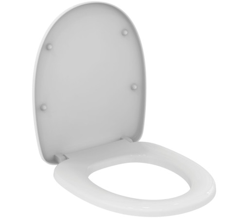 Сиденье с крышкой Ideal Standard Oceane стальные шарниры W300201