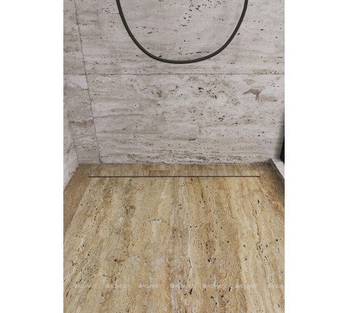 Трап линейный Allen Brau Infinity вставка под плитку/нерж. сталь 550 мм 9.50003.SS