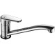 Смеситель для кухни Lemark Point с поворотным изливом хром LM0304C