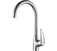 Смеситель для кухни Lemark Linara с высоким поворотным изливом хром LM0405C