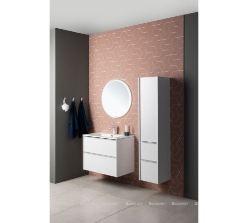 Тумба с раковиной Aquanet Вита 80 белый матовый 00339162