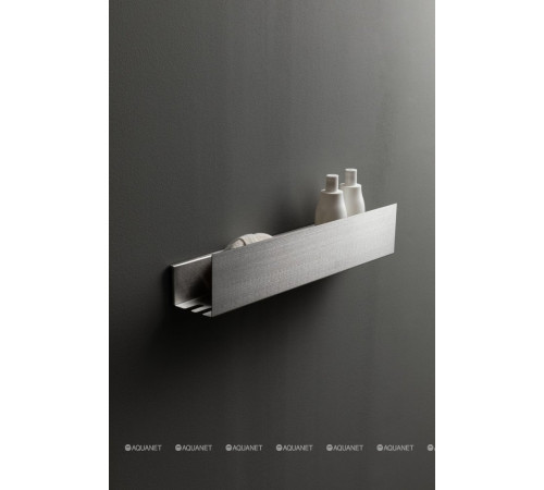 Полка Aquanet Магнум 600х120х100 мм сталь браш 00334111