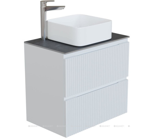 Тумба под раковину Aquanet Джейн 70 (Flat) белый матовый 00335423