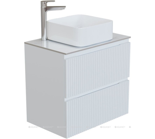 Тумба под раковину Aquanet Джейн 70 (Flat) белый матовый 00335423