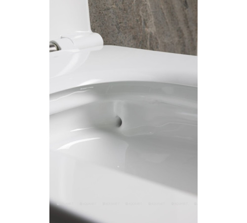 Унитаз подвесной Allen Brau Liberty 3 Tornado без сиденья 490х360 мм 4.33012.20