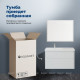 Тумба с раковиной Aquanet Nova Lite 2.0 90 L 2 ящика белый глянец 00365922