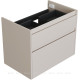 Тумба под раковину Aquanet Nova Lite 2.0 60 2 ящика бежевый 00346322