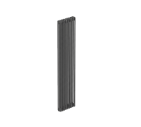 Радиатор трубчатый RIFAR TUBOG 3180 10 секций боковое подключение Титан TUB 3180-10-TI