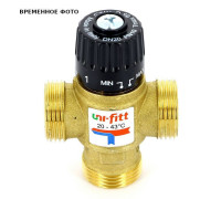 Клапан термосмесительный Uni-Fitt 3/4 30-65°C боковое смешение 351N3131
