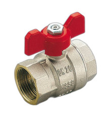 Кран шаровой Tiemme SCIROCCO В/В 1 ручка-бабочка 2310016