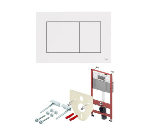 Инсталляция для унитаза TECE TECEbase 2.0 500х150х1120 мм клавиша TECEnow белый матовый K440417