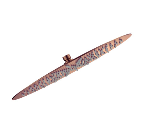 Верхний душ AQUAme Ø 400 мм нерж. сталь медь шлифованная AQM8606BC