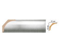 Плинтус DECOMASTER D109-375 43х43х2400 мм D109-375