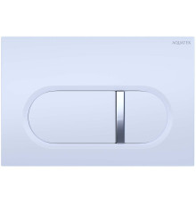 Панель смыва Kordi KDI-0000042 белый глянец прямоугольные кнопки KDI-0000042