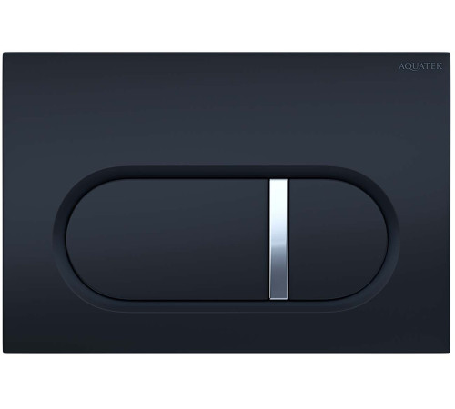 Панель смыва Kordi KDI-0000045 черный прямоугольные кнопки KDI-0000045