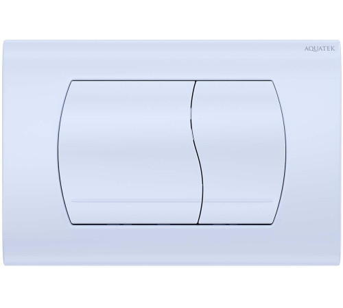 Панель смыва Kordi KDI-0000046 белый глянец прямоугольные кнопки KDI-0000046