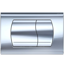 Панель смыва Kordi KDI-0000047 хром глянец прямоугольные кнопки KDI-0000047